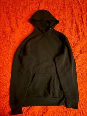 Galaxy by Harvic Men's Heavyweight Fleece Hoodie Black XX-Large